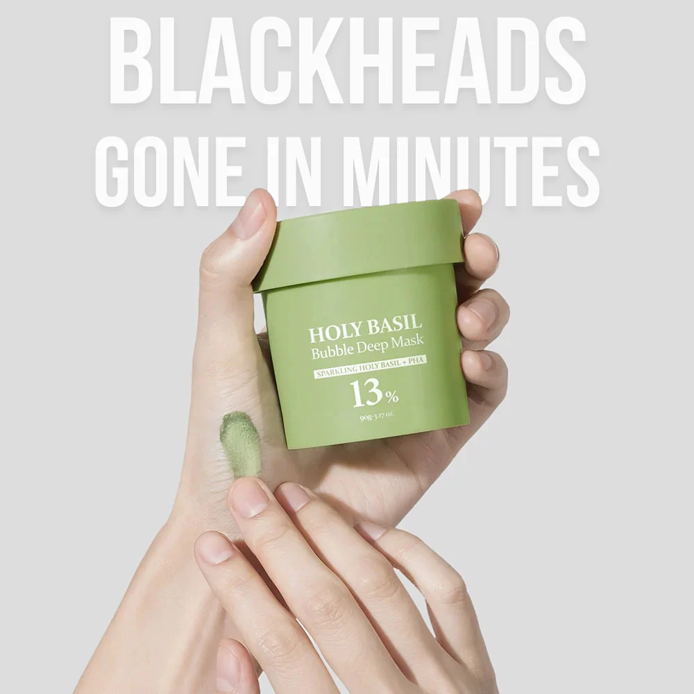 Holy Basil Bubble Deep Mask